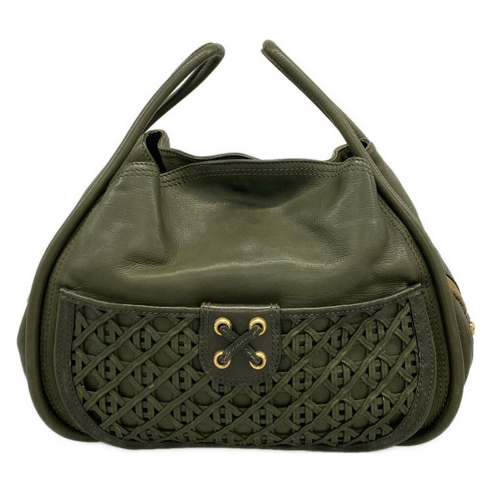 Christian Dior DIOR/ChristianDior Handbag Khaki Beige